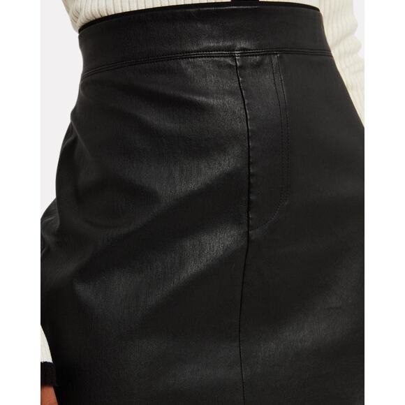 Helmut Lang core stretch leather mini skirt Size 10 - Picture 2 of 8